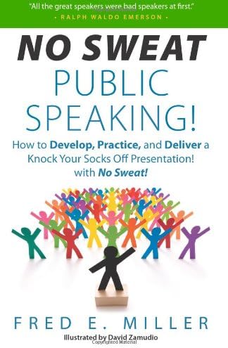 Book cover: No Sweat Public Speaking! by Fred E. Miller