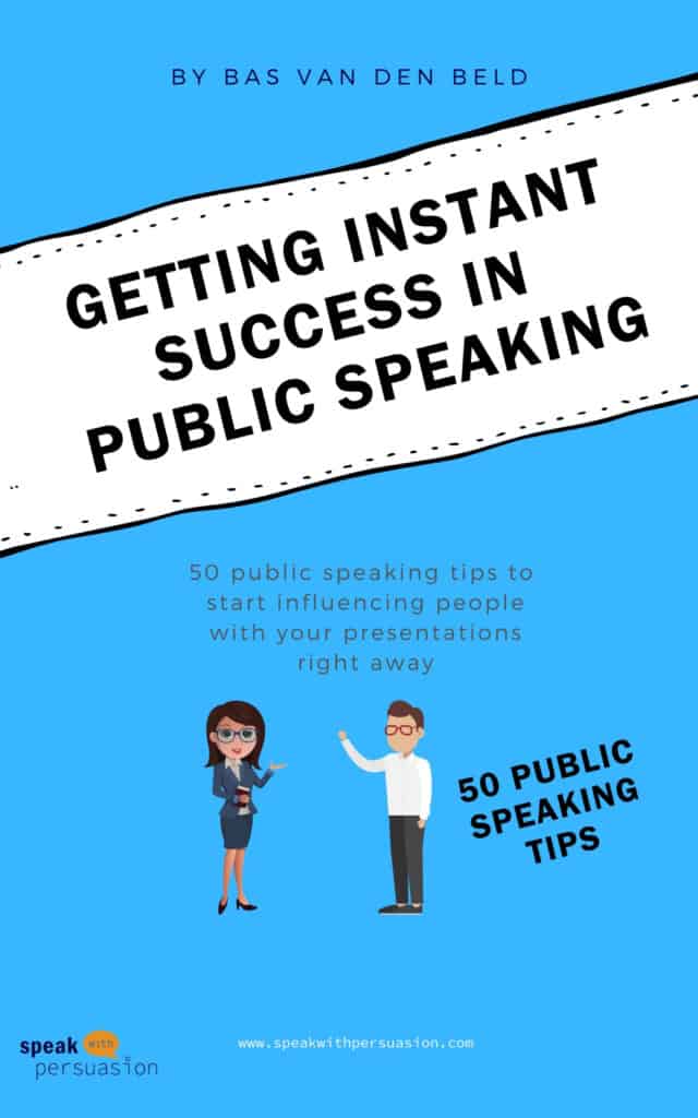 Book cover: Getting Instant Success in Public Speaking by Bas van den Beld